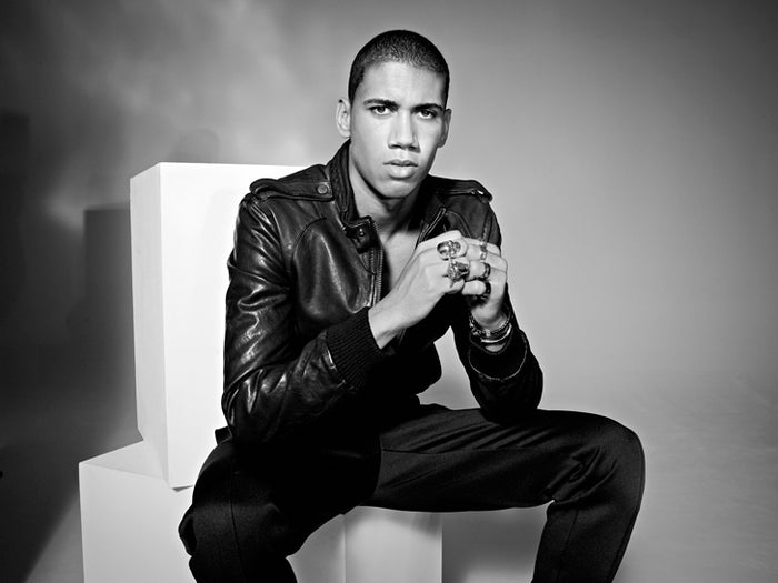 England & Manchester United Footballer Chris Smalling Sporting Stephen Einhorn Men’s Jewelry