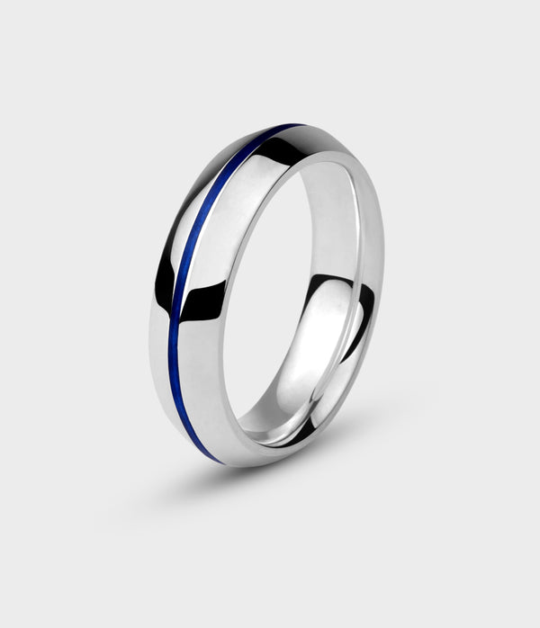 Enamel Angel Ray Ring
