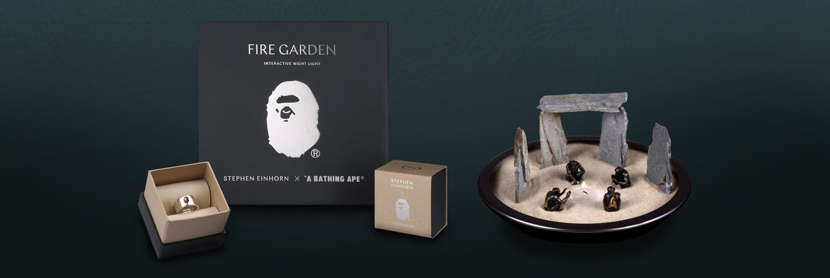 The Stephen Einhorn x A Bathing Ape boxes