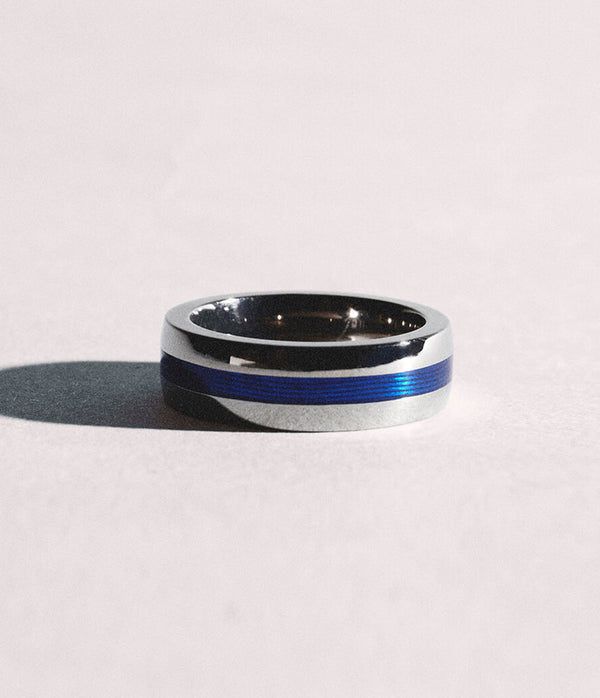 Enamel Geo Ring