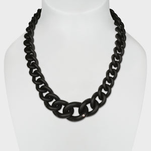 Diamond Raven Necklace