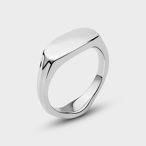 Slim Signet Ring