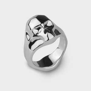 Carved Skull Ring