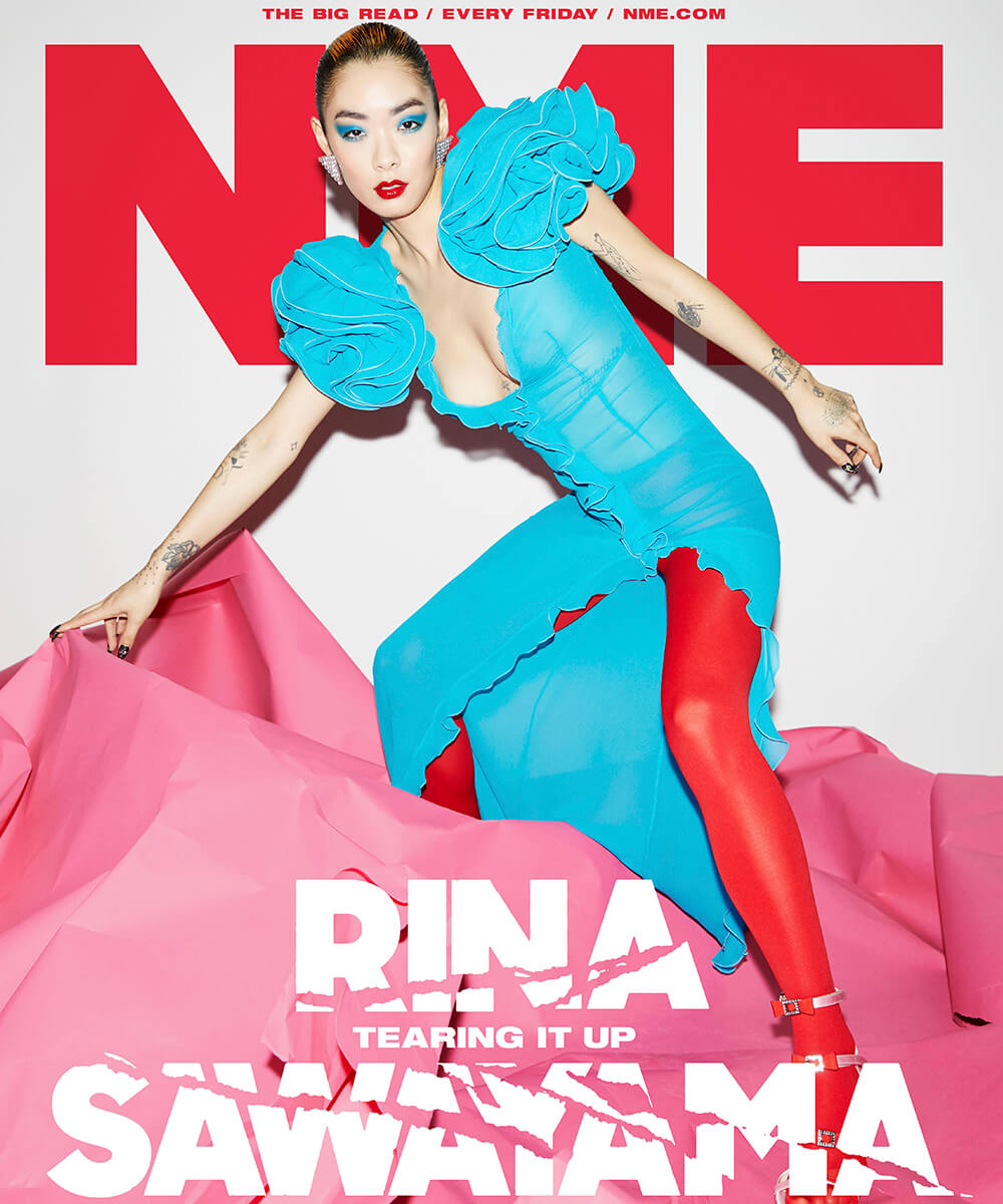 NME Magazine, 2020 Hoop Pearl Colette Earrings by Stephen Einhorn.  Photography by Zoe McConnell for NME, styling Kate Iorga.