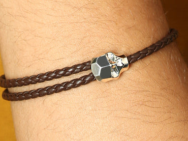 Men's leather jewellery