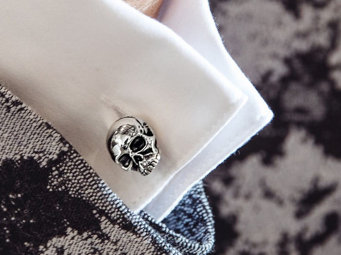Skull cufflinks