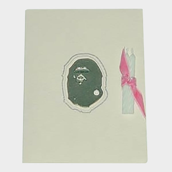 Bespoke A Bathing Ape Candle Card Pewter by Stephen Einhorn