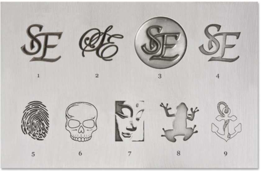 Bespoke engraving - 2D Anchor