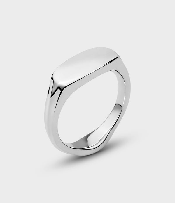 Slim Signet Ring