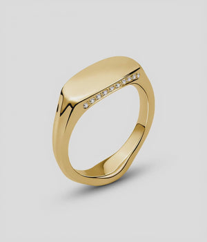 Slim Signet Ring