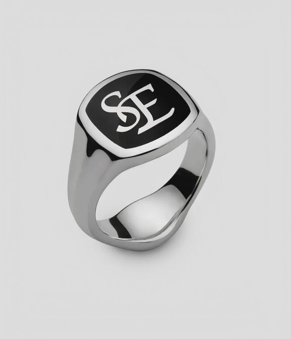 Initial Signet Ring