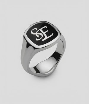 Initial Signet Ring