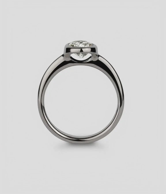 Oval Halo Ring