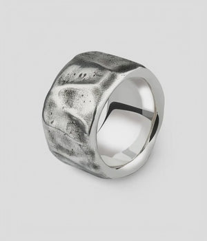 Beaten Extra Wide Ring