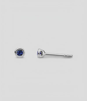 Mini Halo Stud Earrings