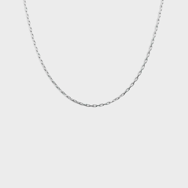 a silver Charm Necklace Chain 50Cm (18Ft)