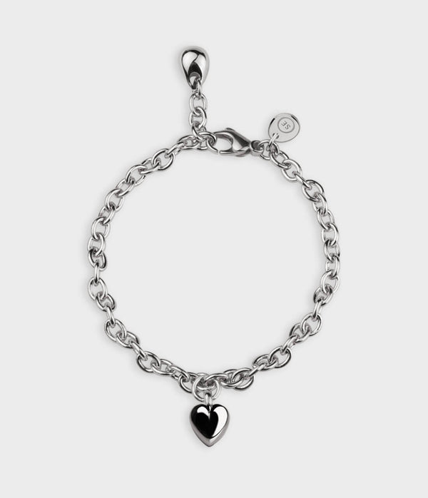 Heart Charm Bracelet