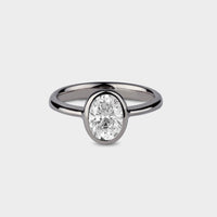 Oval Halo Ring - Image 1