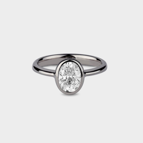 Oval Halo Ring - Image 1