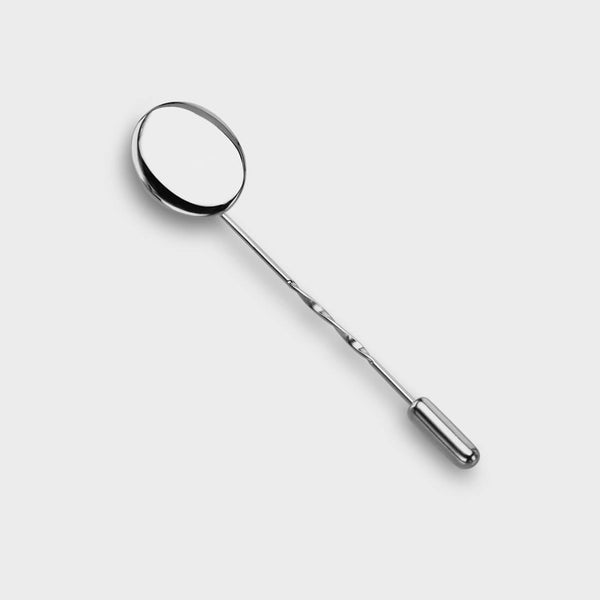 Oval Tie & Lapel Pin in Sterling Silver