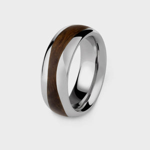 London Oak Wave Ring