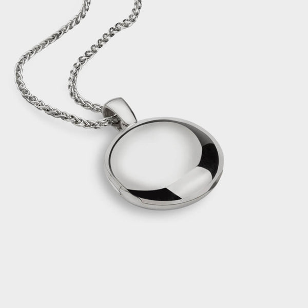 Touch Locket in Sterling Silver